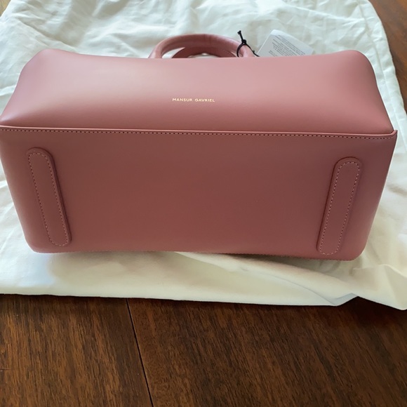 Mansur Gavriel mini travel in blush - Picture 6 of 8